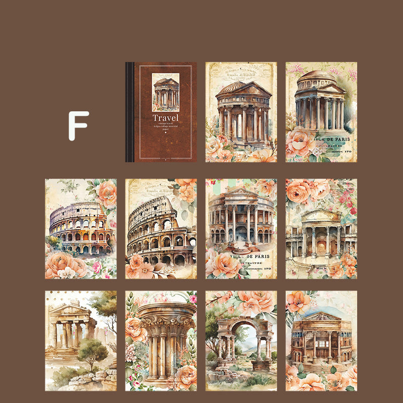 Classical Architecture Scrapbook Paper – ViVi Stationery