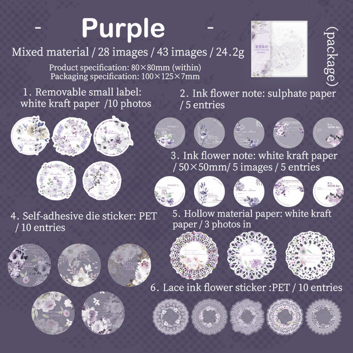 round-scrapbook-paper-sticker-set-purple