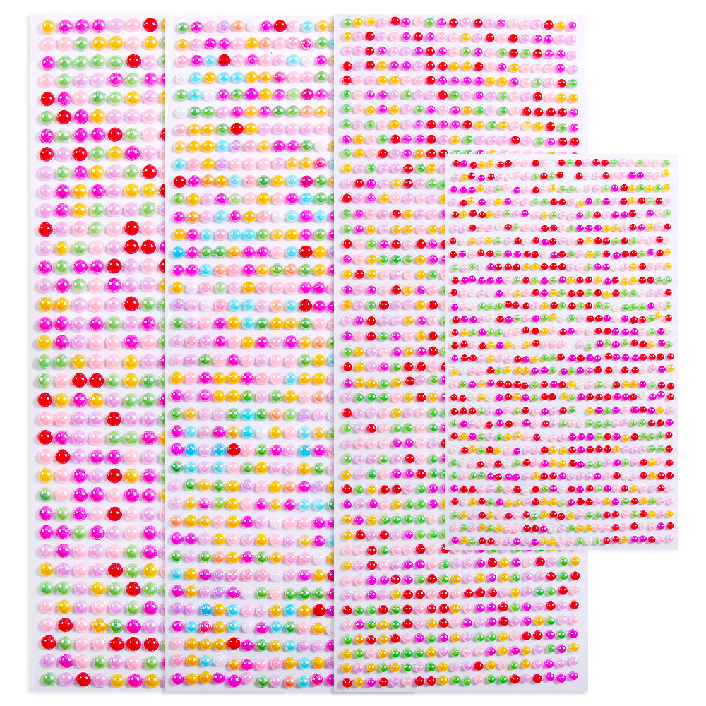 Pearl Sticker Paper Self Adhesive Pearl Stickers – ViVi Stationery