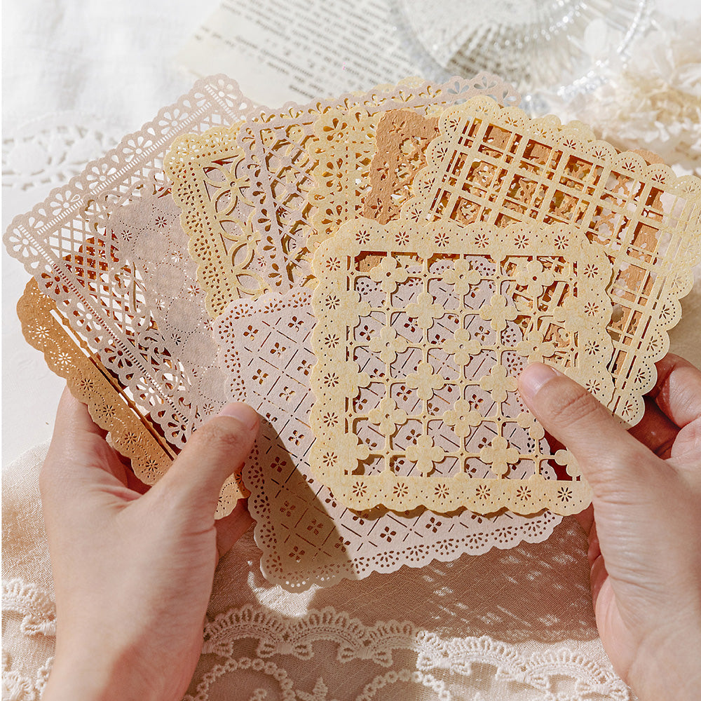 Shining Light Diecut Lace Paper ViVi Stationery
