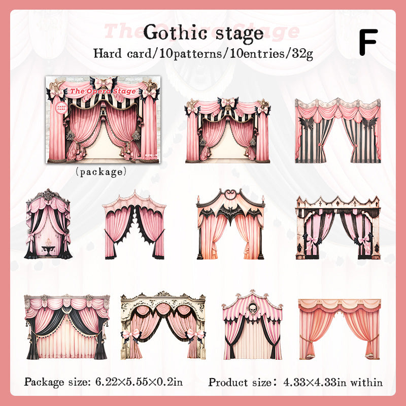 The Opera Stage Sticker – ViVi Stationery