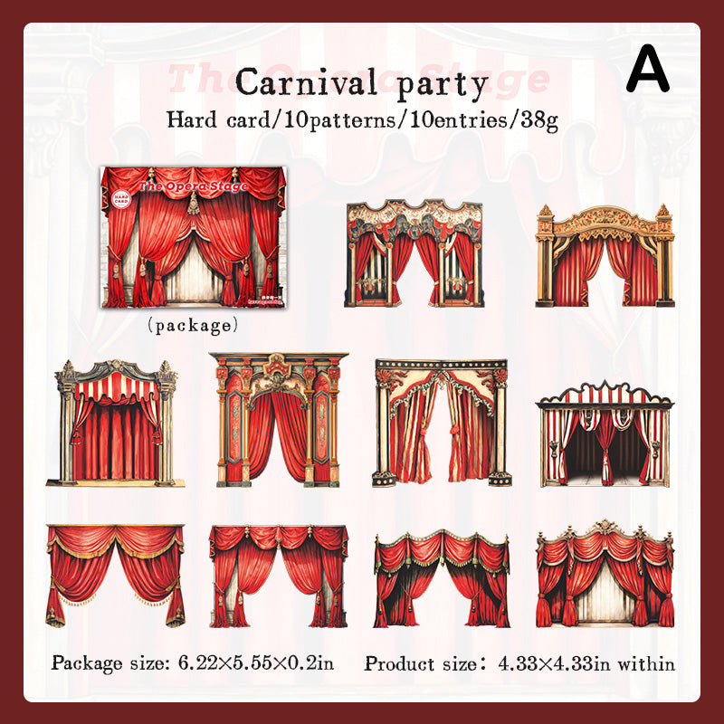 The Opera Stage Sticker – ViVi Stationery