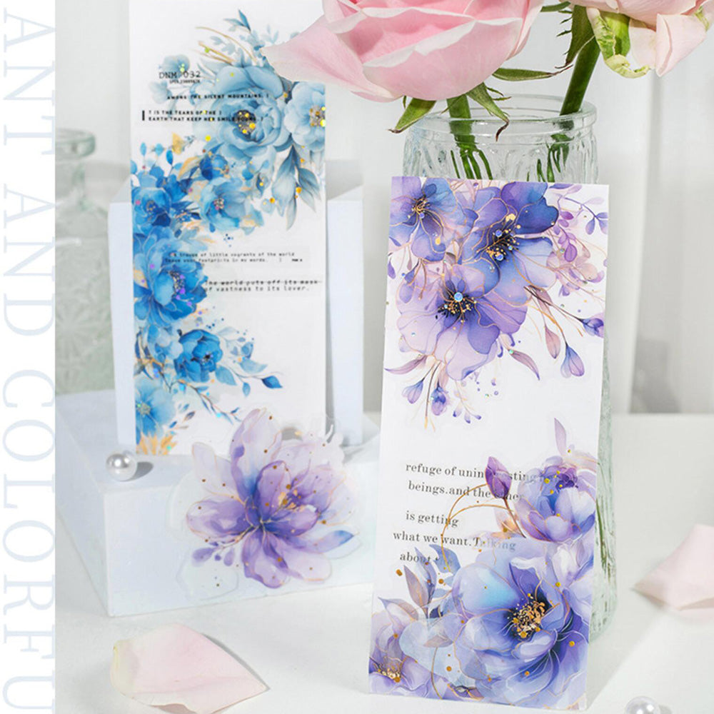 Translucent Flower Sticker – ViVi Stationery