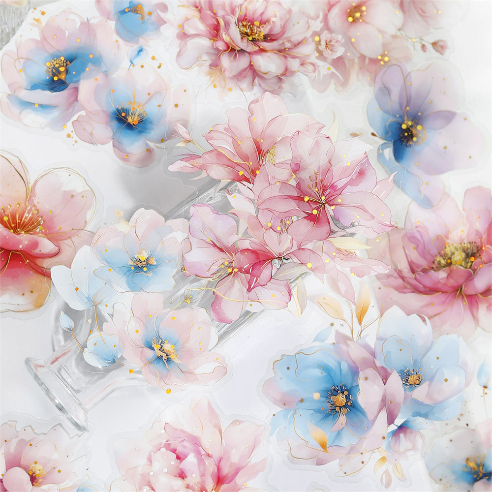 Translucent Flower Sticker – ViVi Stationery