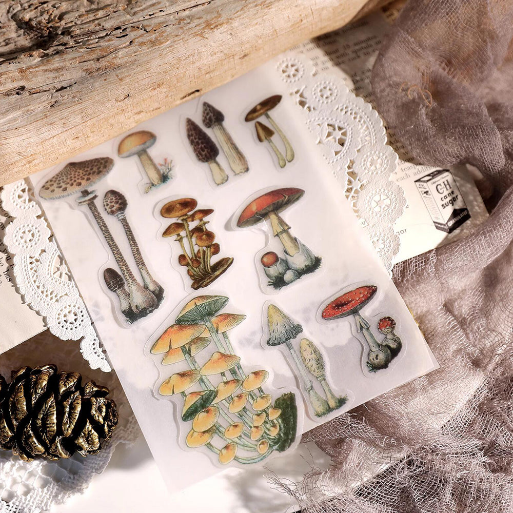 Vintage Flower Vellum Sticker – ViVi Stationery