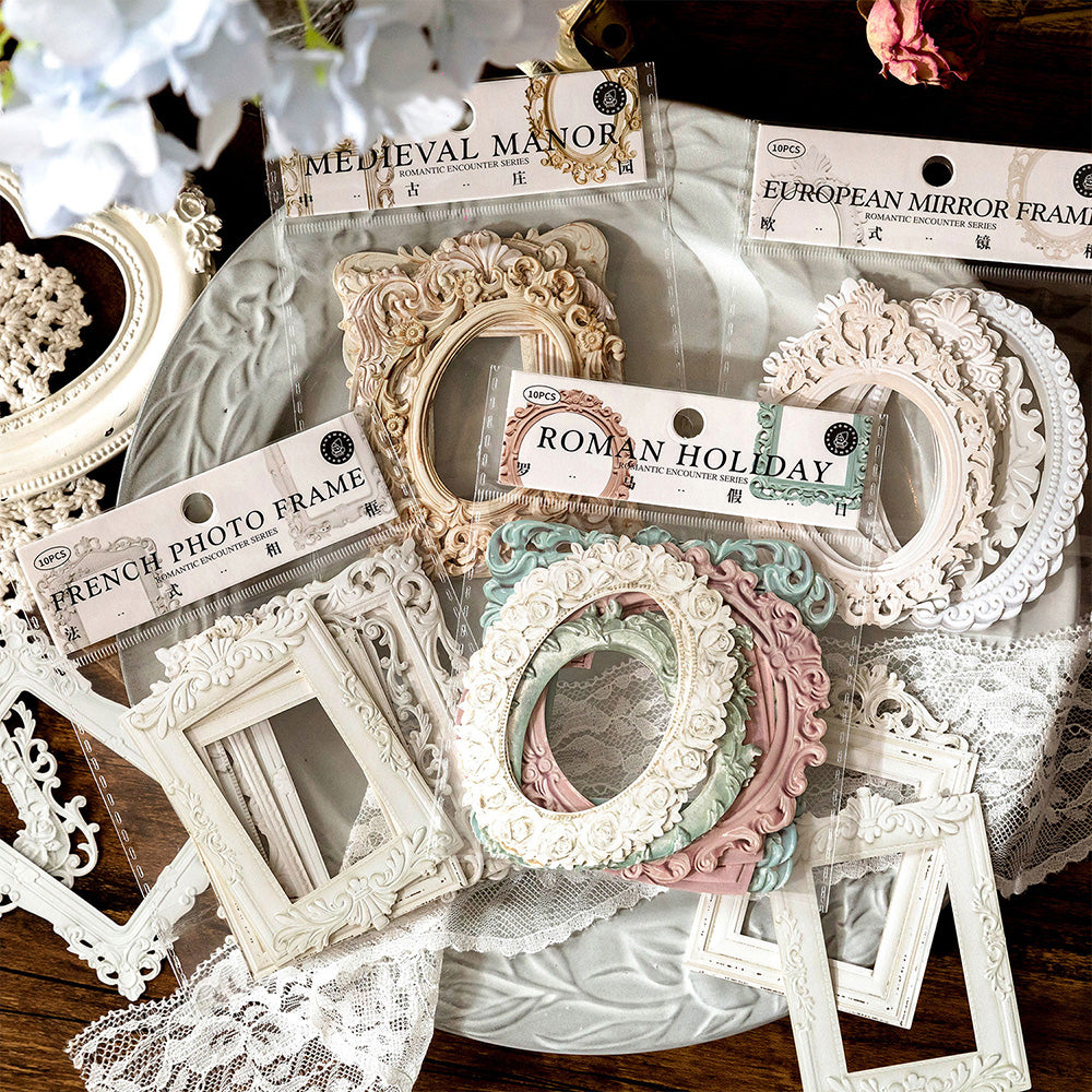 Frame Paper Style Vintage Romantic Frame Papers for Scrapbooking and Journaling – ViVi ...
