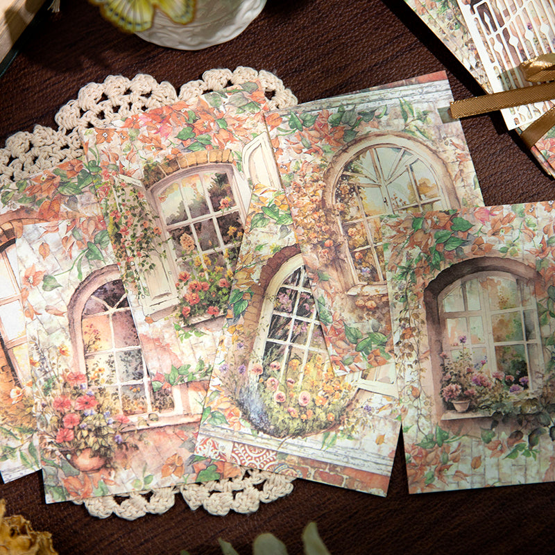 Window Theme Scrapbook Paper – ViVi Stationery