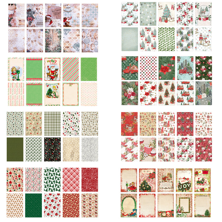 Christmas scrapbook paper patterns