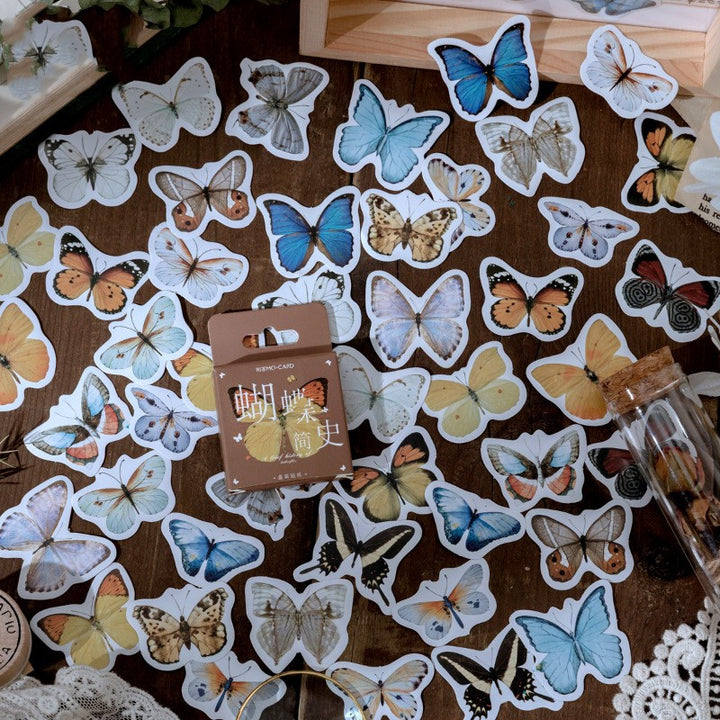 butterfly stickers aesthetic