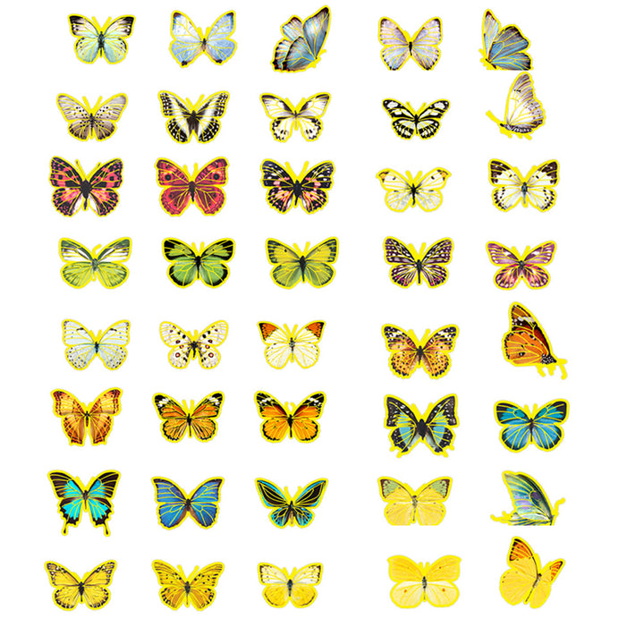 butterfly stickers patterns