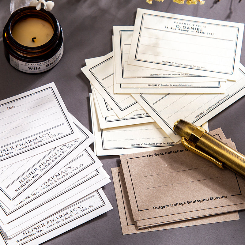 Vintage Border Memo Pad Frame Paper for Art Journal and Scrapbooking ViVi Stationery