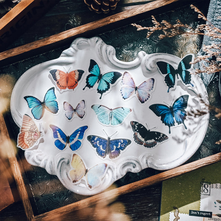 butterfly stickers for junk journal