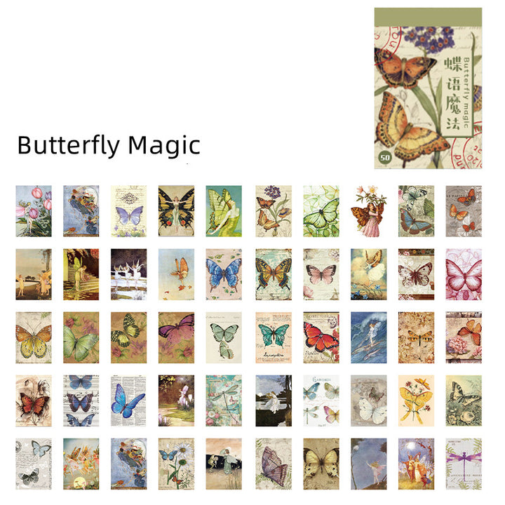 butterfly sticker book