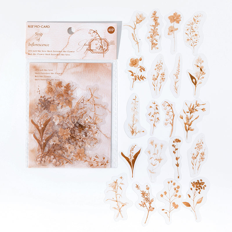 Flower and Plant Stickers for Scrapbooking and Art Journal – ViVi ...