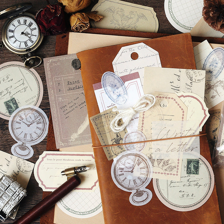 Vintage Ephemera Journal Kit for Junk Journal and Scrapbooking – ViVi  Stationery