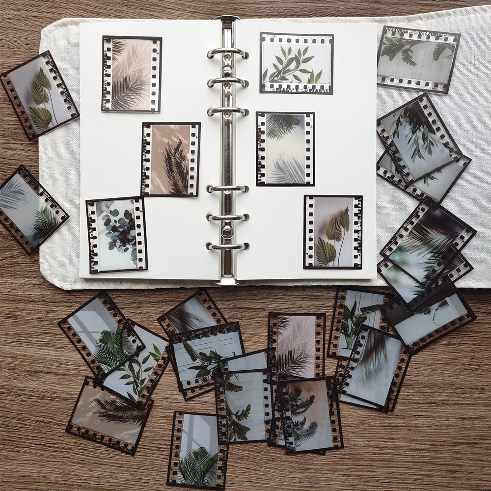 Antique Film Plant Flower Stickers for Junk Journal and Scrapbooking ...