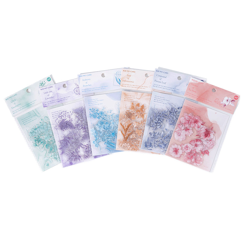Flower and Plant Stickers for Scrapbooking and Art Journal – ViVi ...