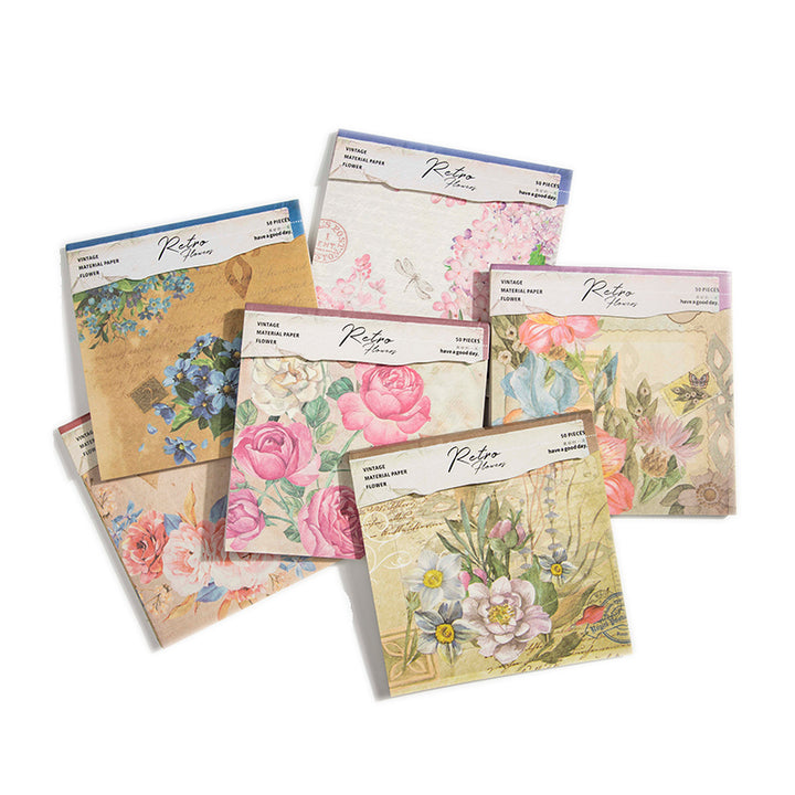 flower scrapbook paper pad buy bulk