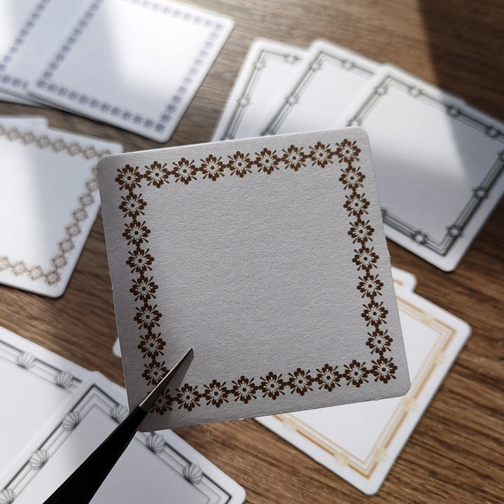 Vintage Frame Sticker for Junk Journal and Scrapbooking – ViVi Stationery