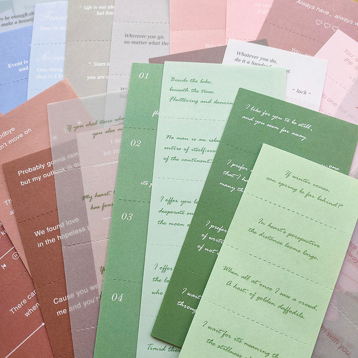 colorful quote paper for gift wrapping