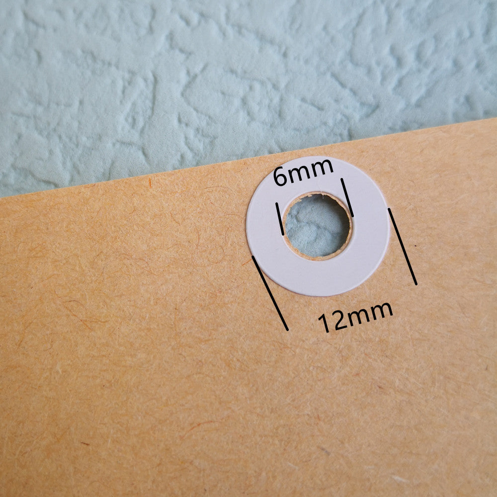 280pcs Hole Punch Reinforcement Stickers Labels Loose-leaf Paper Hole  Stickers