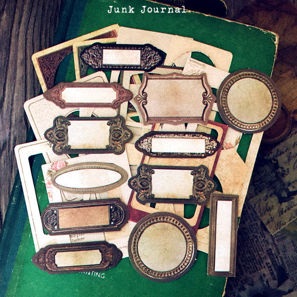 400pcs Junk Journal Vintage Diy Material Paper Journaling Supplies  Scrapbooking Paper Retro Decorative Journal Supplies - Letter Pad / Paper -  AliExpress