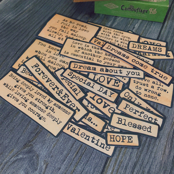 words stickers