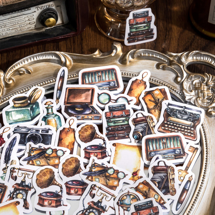 vintage stuff stickers for scrapbooking