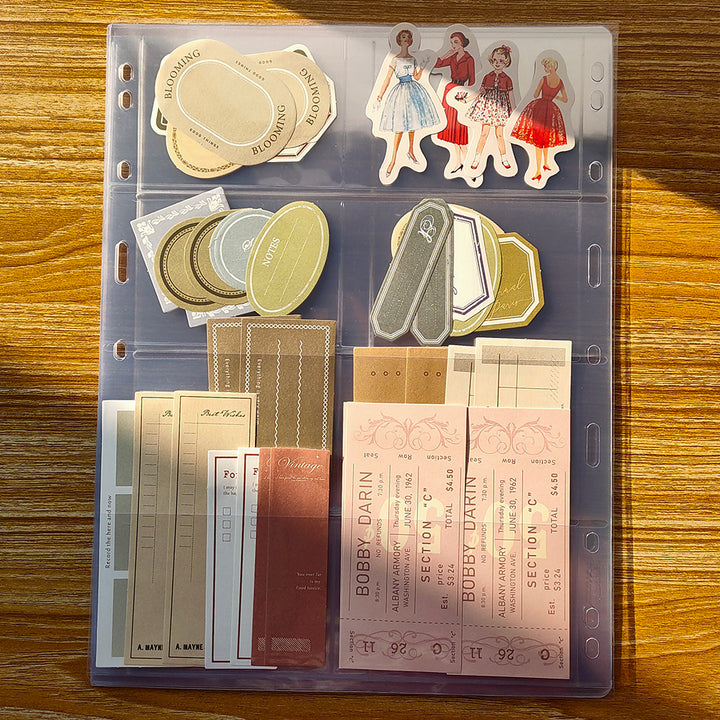 Organisationsblätter für Scrapbook-Zubehör und Journaling-Zubehör – ViVi Stationery