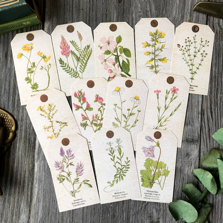 Vintage Plant Tag for Scrapbooking and Junk Journal – ViVi Stationery