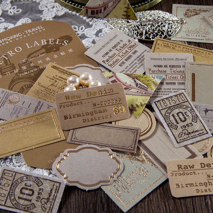 embossing stickers for scrapbooking
