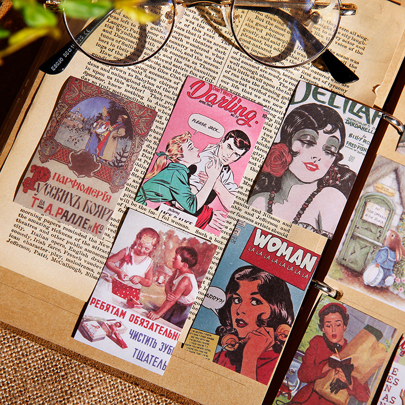 Vintage Stickers for Mini Journal Book – Estarcase