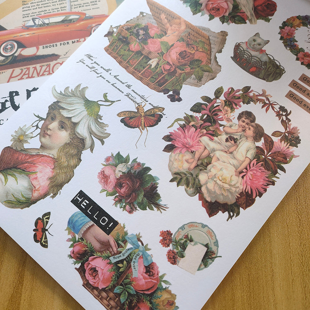 ZAOMO Modern Memories Pre-cut Sticker Book for Scrapbooking and Journal –  ViVi Stationery