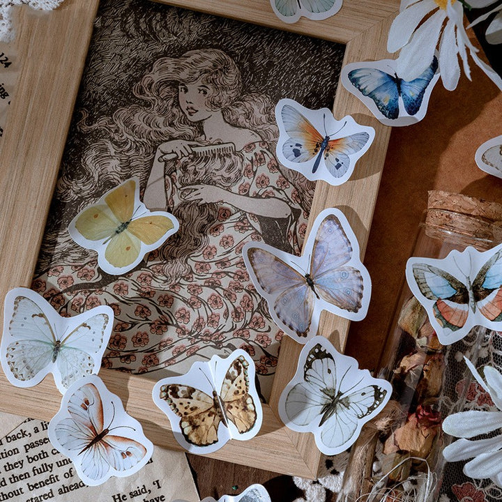 beautiful butterfly stickers